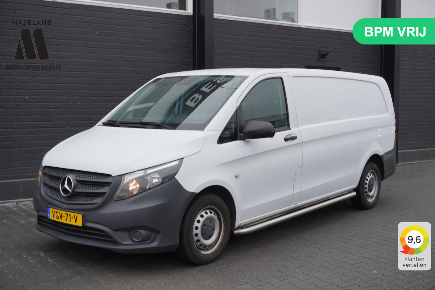 Mercedes-Benz Vito - 110 CDI XL EURO 6 - Airco -  Camera - €13.900,- Excl. - AutoWereld.nl