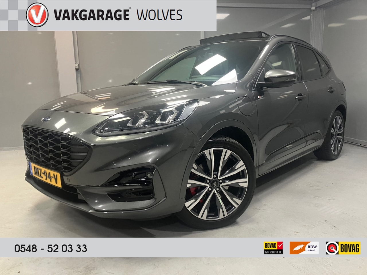Ford Kuga - 2.5 PHEV ST-Line X | PANODAK | 20"LMV | LED | TREKHAAK | - AutoWereld.nl