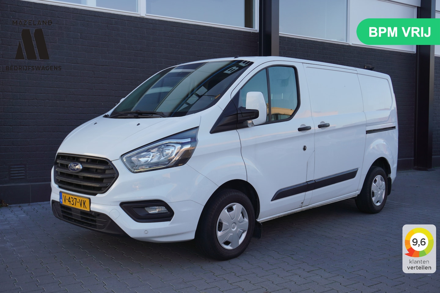 Ford Transit Custom - 2.0 TDCI EURO 6 - Airco - Navi - Camera - €14.950,- Excl. - AutoWereld.nl