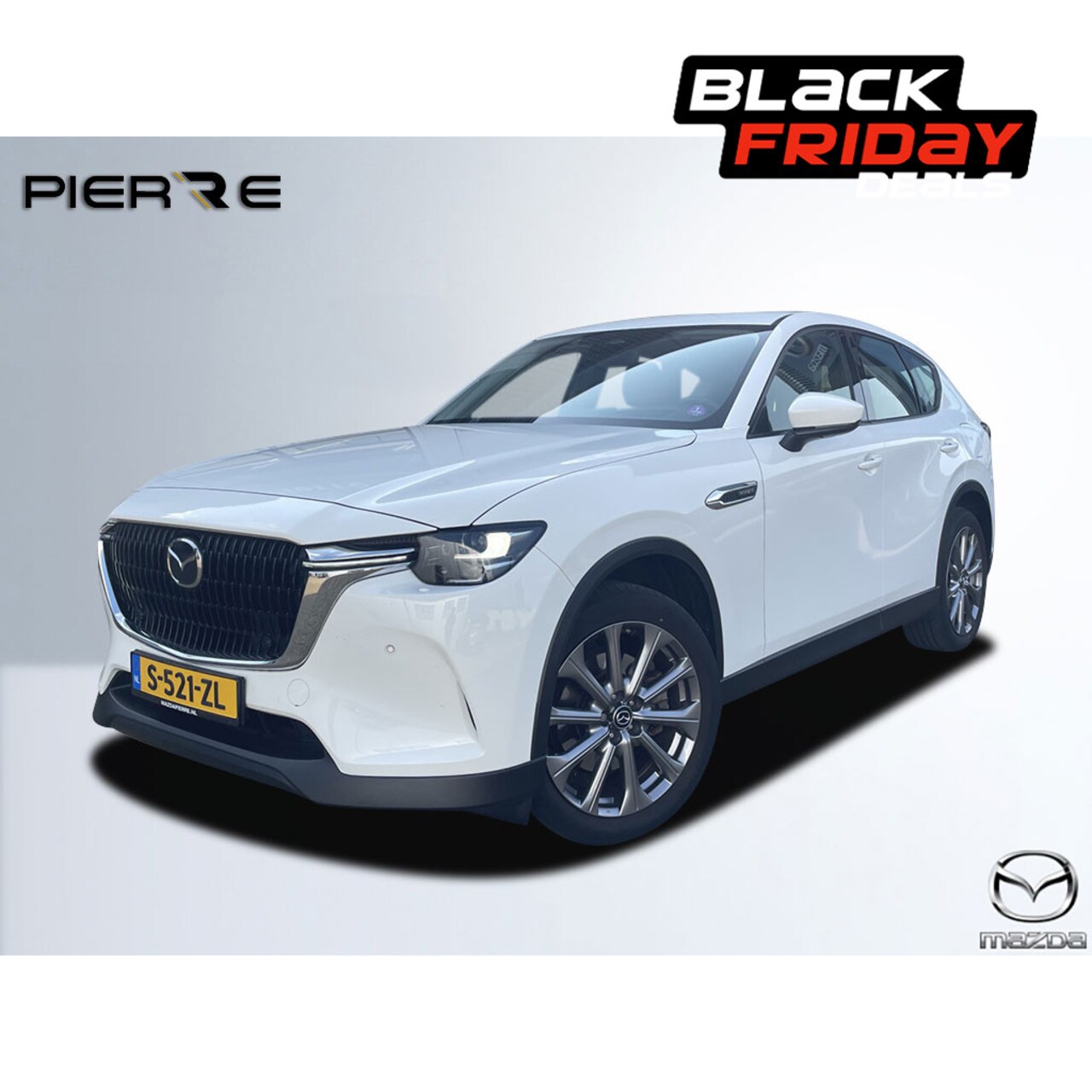 Mazda CX-60 - 2.5 e-SkyActiv PHEV Exclusive-Line | DA-PACK | TREKHAAK NAVI | ACHTERUITRIJCAMERA | 20 INC - AutoWereld.nl