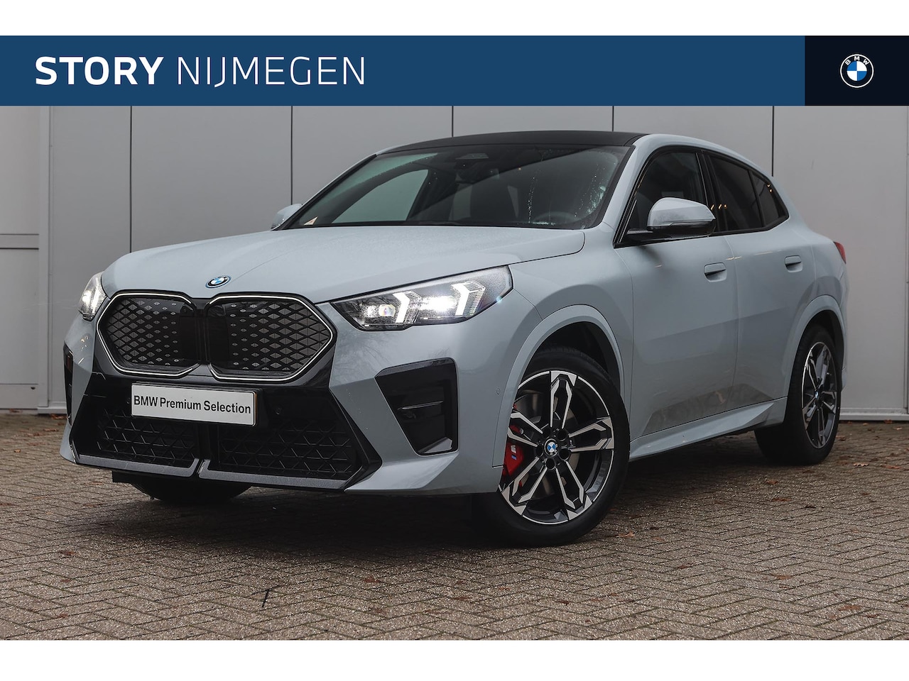 BMW iX2 - eDrive20 High Executive M Sport / Panoramadak / Trekhaak / Sportstoelen / Adaptieve LED / - AutoWereld.nl