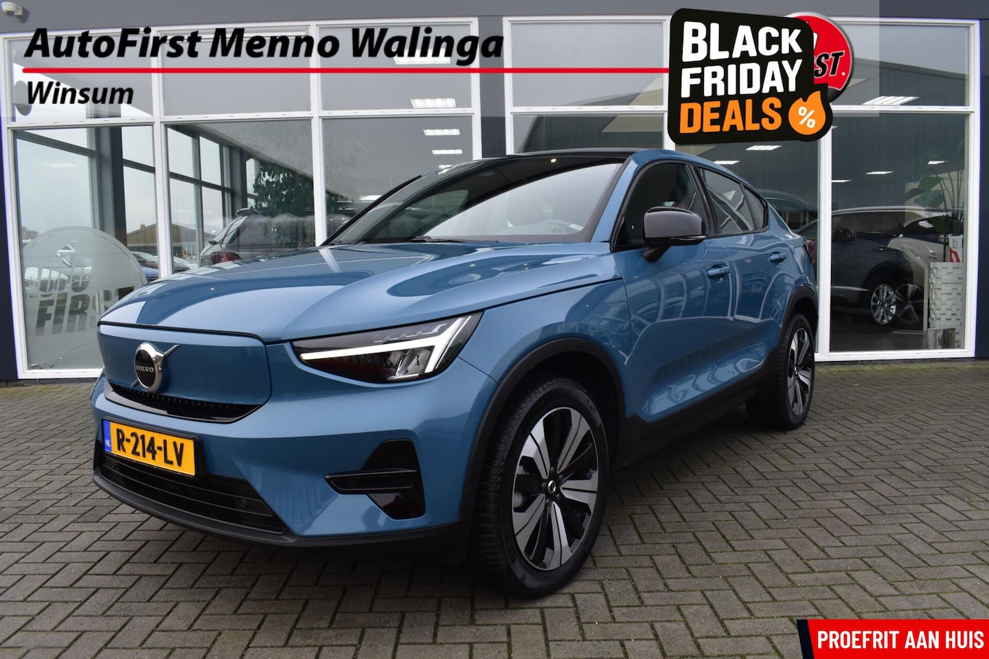 Volvo C40 - Recharge Plus 69 kWh|Stoel/Stuurverwarming|Applecarplay/Androidauto|Camera|ACC|Keyless| - AutoWereld.nl