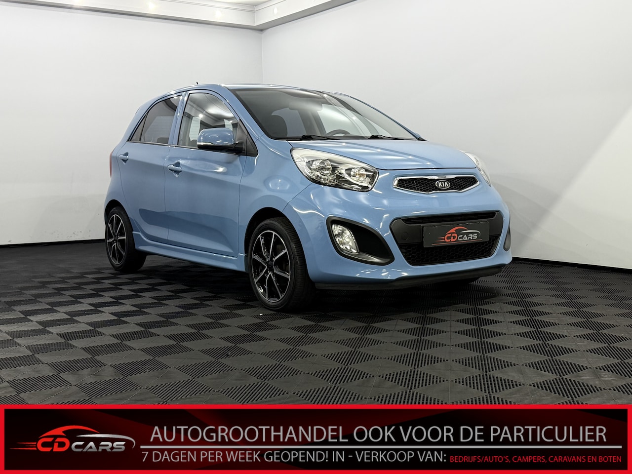 Kia Picanto - 1.2 CVVT Comfort Pack Camera, Navi, Airco, Lichtmetalen velgen, Radio, Mistlamp - AutoWereld.nl