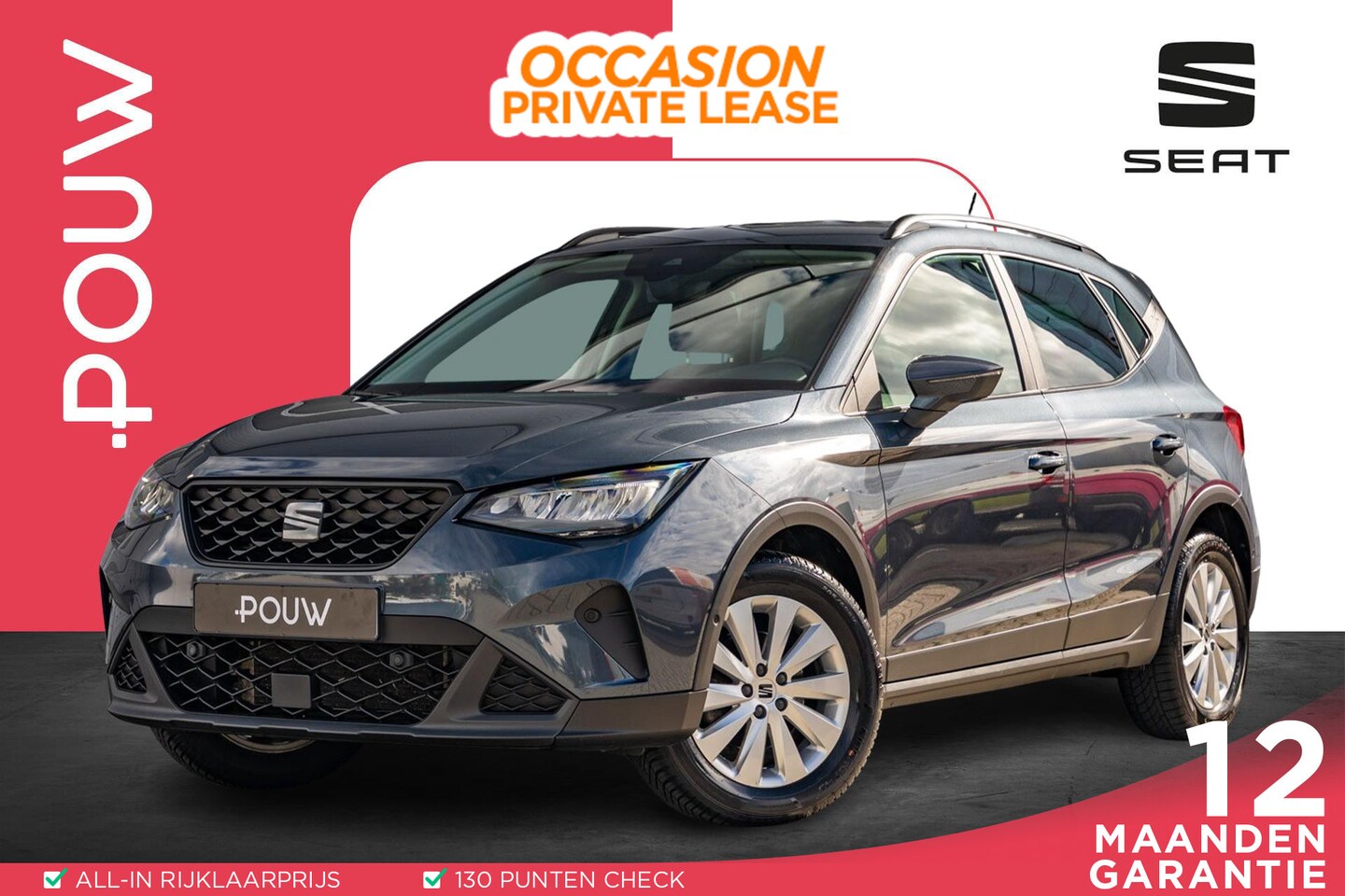 SEAT Arona - 1.0 TSI 95pk Style | Navigatie | Achteruitrijcamera | Stoelverwarming - AutoWereld.nl