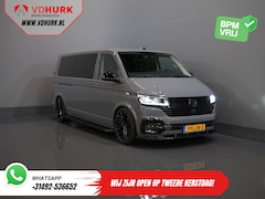 Volkswagen Transporter - T6.1 2.0 TDI 150 pk DSG Aut. L2 DC Dubbel Cabine 6 Pers./ LED/ Leder/ Bilstein/ Alpine/ 20
