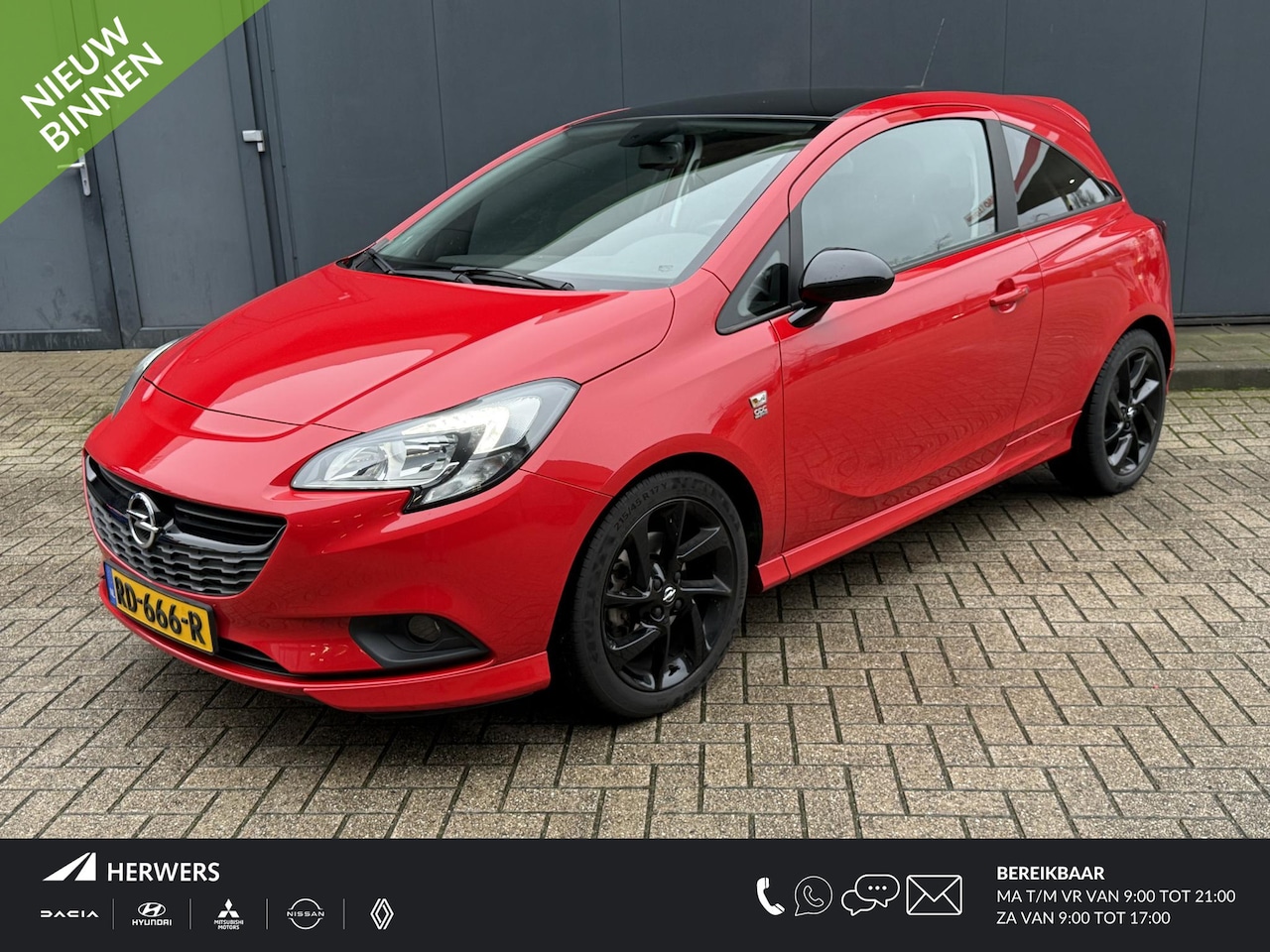 Opel Corsa - 1.0 Turbo Black Roof Edition / Navigatie / Airco / Cruise Control / Bluetooth / Sensoren A - AutoWereld.nl