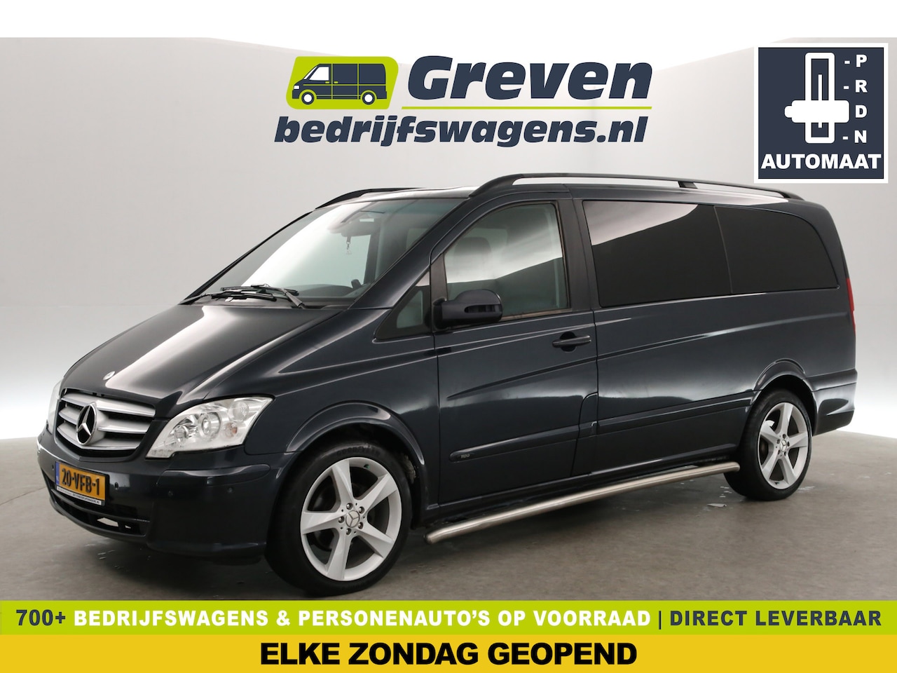 Mercedes-Benz Viano - 3.0 V6 CDI Lang 204PK | MARGE | DC | Automaat | Airco | Cruise | Trekhaak - AutoWereld.nl