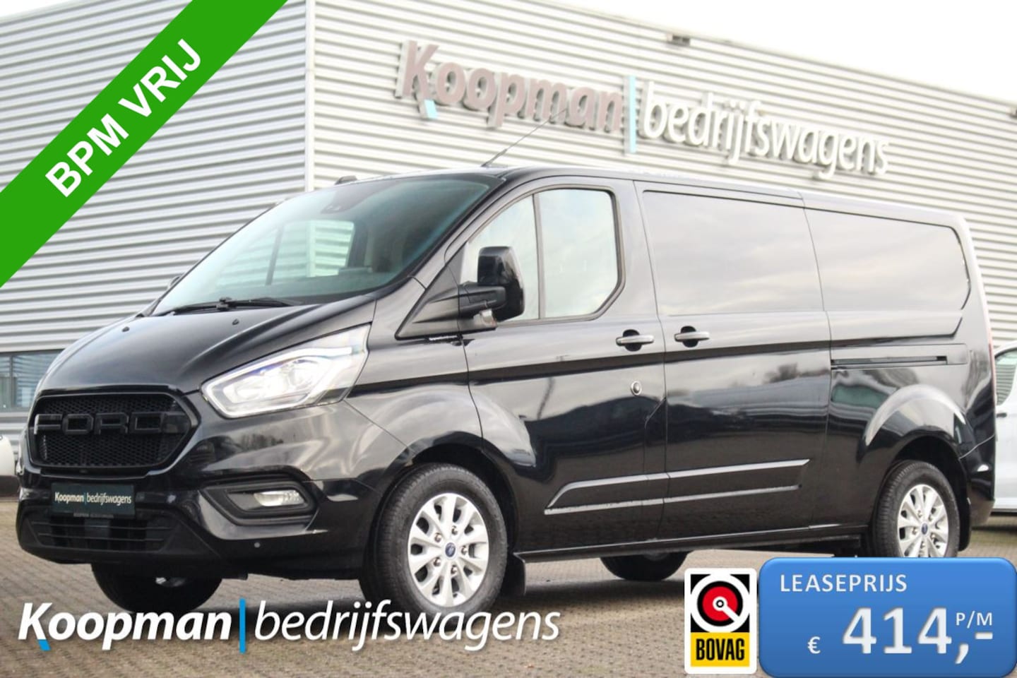 Ford Transit Custom - 300 2.0TDCI 170pk L2H1 Limited | Automaat | L+R Zijdeur | Camera | Trekhaak | Carplay/Andr - AutoWereld.nl