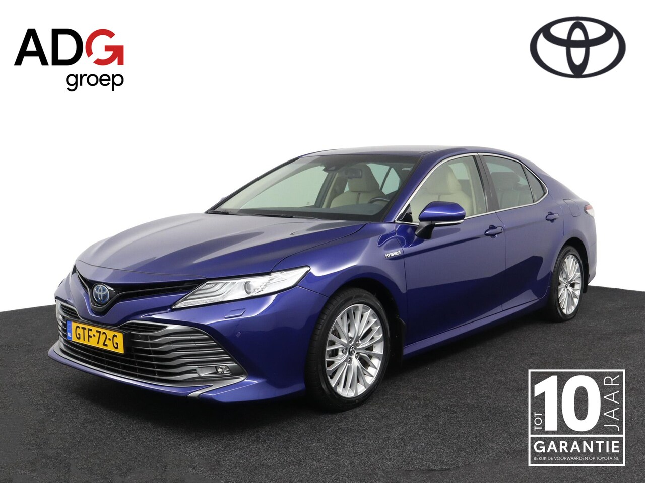 Toyota Camry - 2.5 Hybrid Executive | Luxe Lederen Bekleding | Parkeersensoren | Stoelverwarming | Naviga - AutoWereld.nl