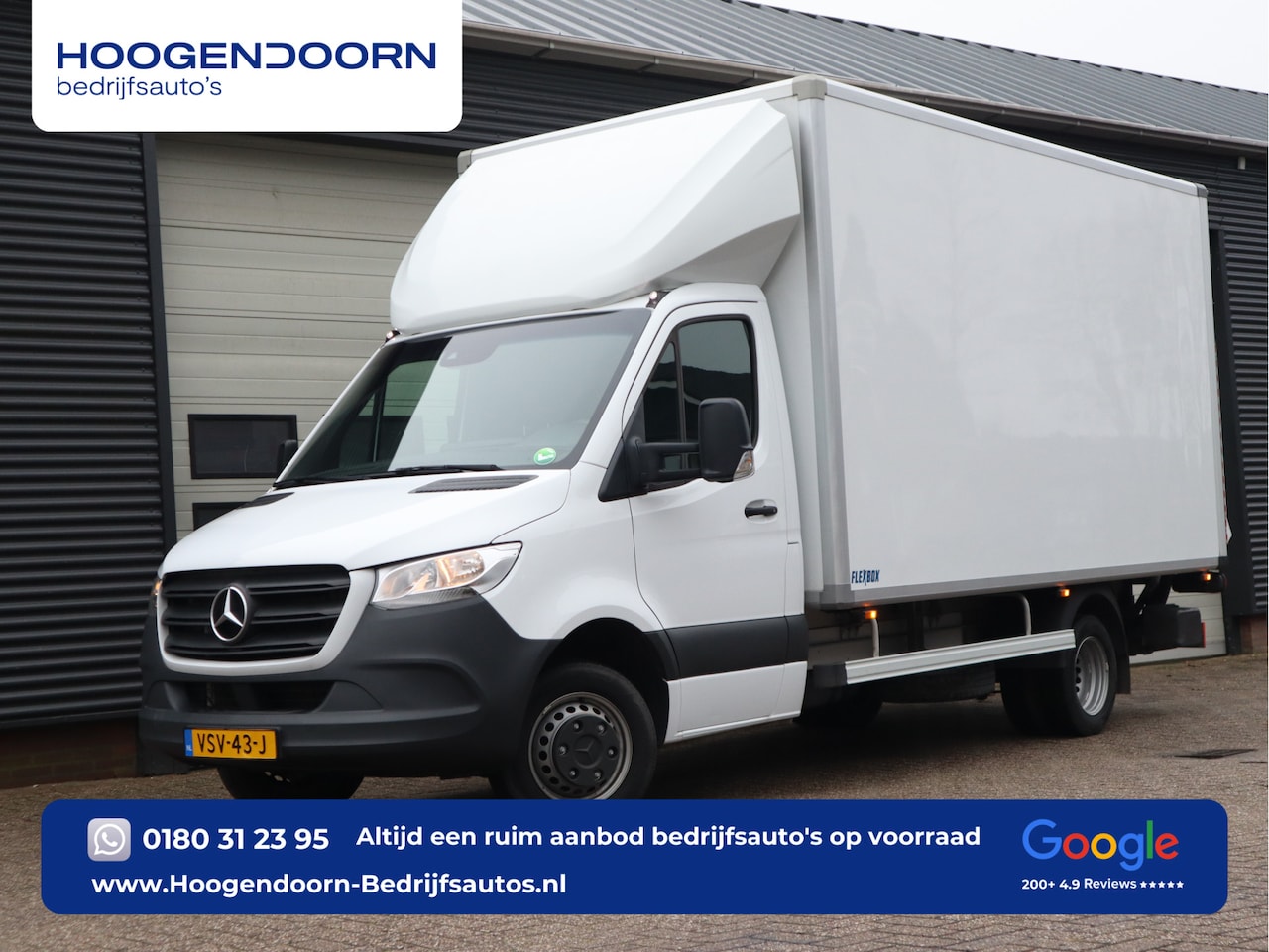 Mercedes-Benz Sprinter - 515 CDI Automaat - Bakwagen Laadklep Zijdeur - Trekhaak - Mbux - AutoWereld.nl