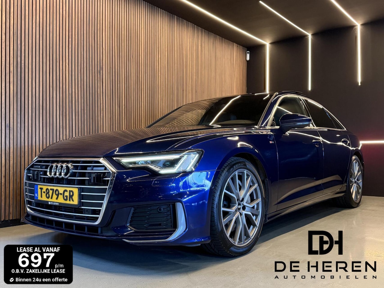 Audi A6 Limousine - 55 TFSI quattro Design Pro Line Plus Sline - AutoWereld.nl
