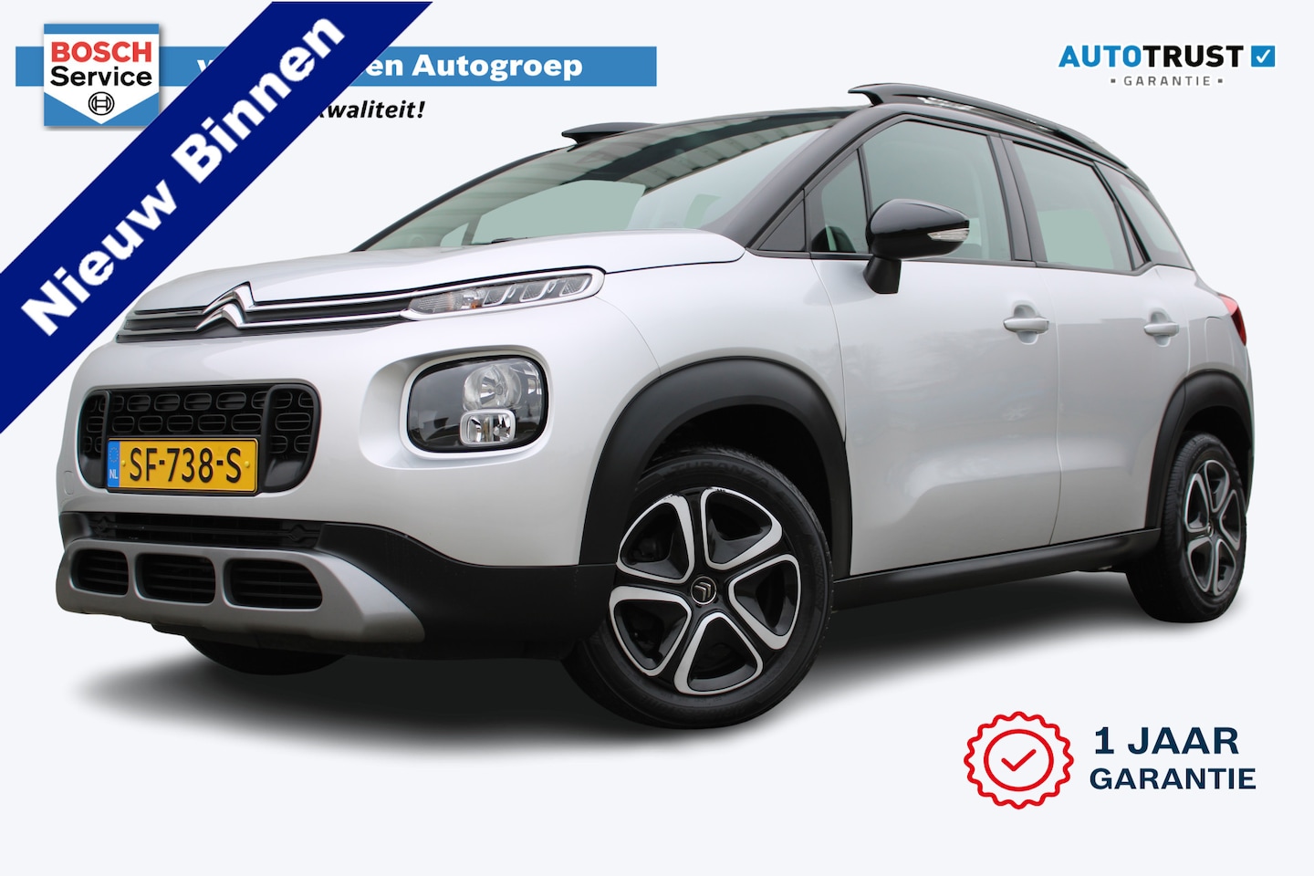 Citroën C3 Aircross - 1.2 PureTech S&S Feel | Incl. 12 maanden garantie | Cruise control | Climate control | Lan - AutoWereld.nl