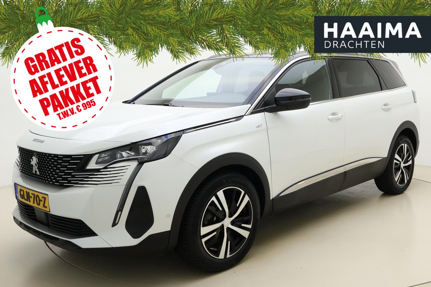 Peugeot 5008 - 1.2 Hybrid 145 GT Automaat | 7-persoons | Camera Voor & Achter | Adaptive Cruise Control | - AutoWereld.nl