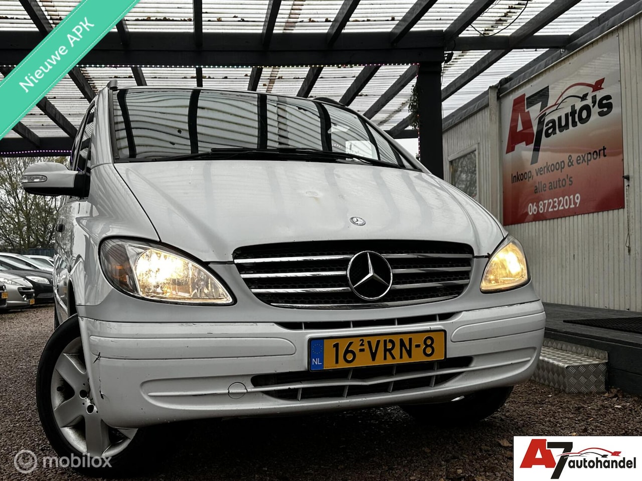 Mercedes-Benz Vito - Bestel 109 CDI 320 Lang DC luxe Nieuwe APK - AutoWereld.nl