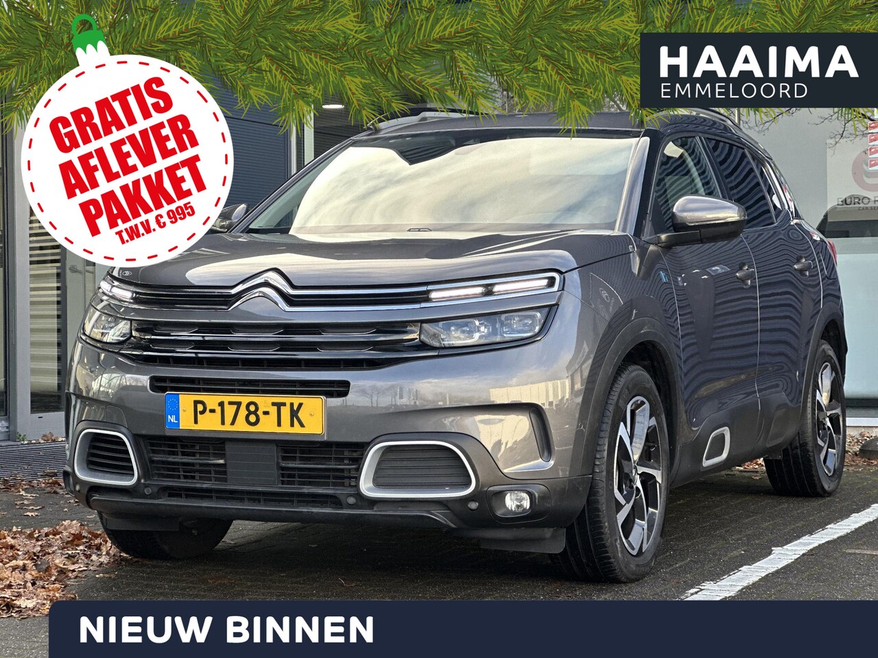 Citroën C5 Aircross - 1.6 Plug-in Hybrid 225 Shine | Stoelverwarming/-massage/-geheugen | Comfort seats | Draadl - AutoWereld.nl