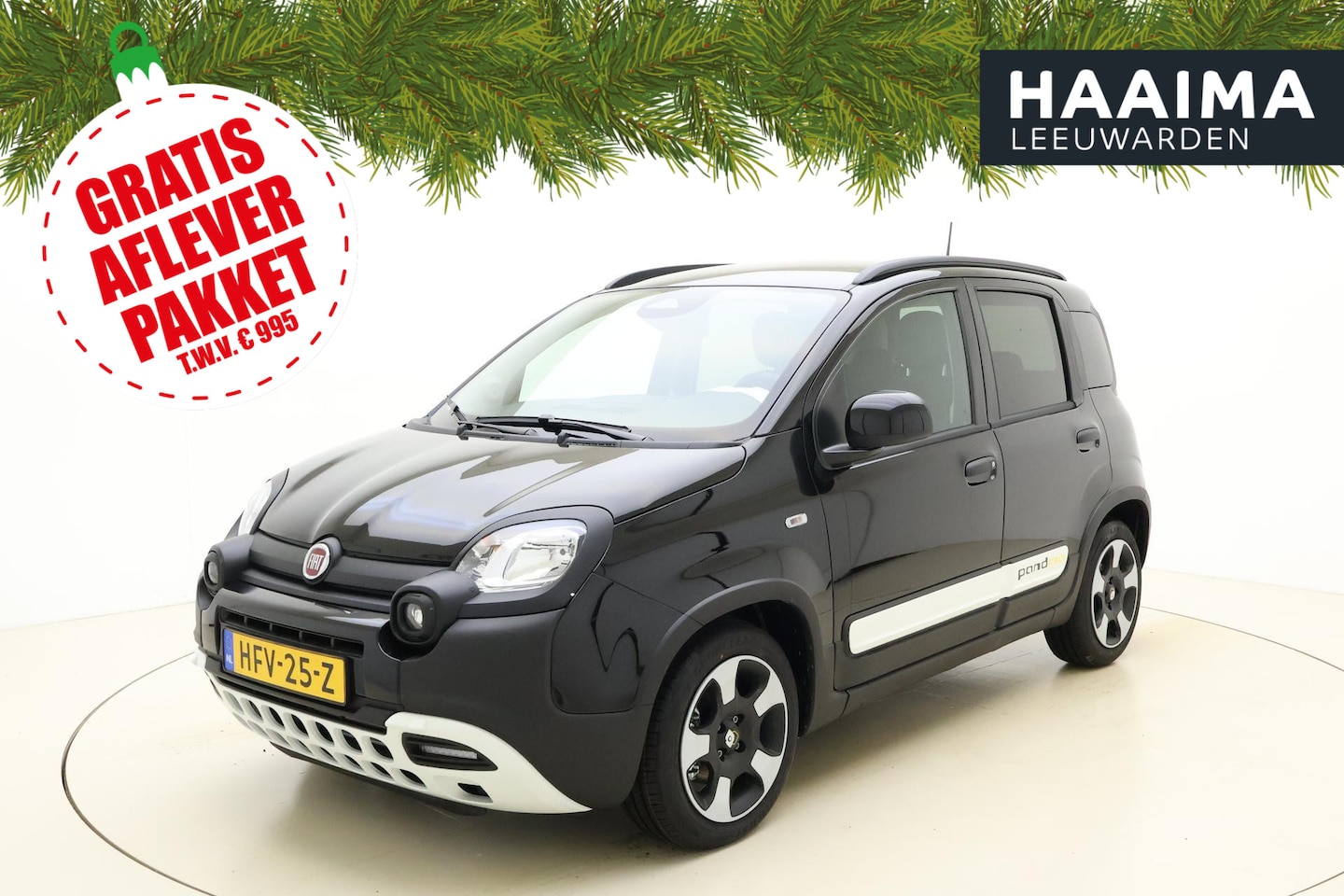 Fiat Panda - 1.0 Hybrid Pandina | Apple carplay/Android auto | Parkeersensoren achter | Cruise control - AutoWereld.nl
