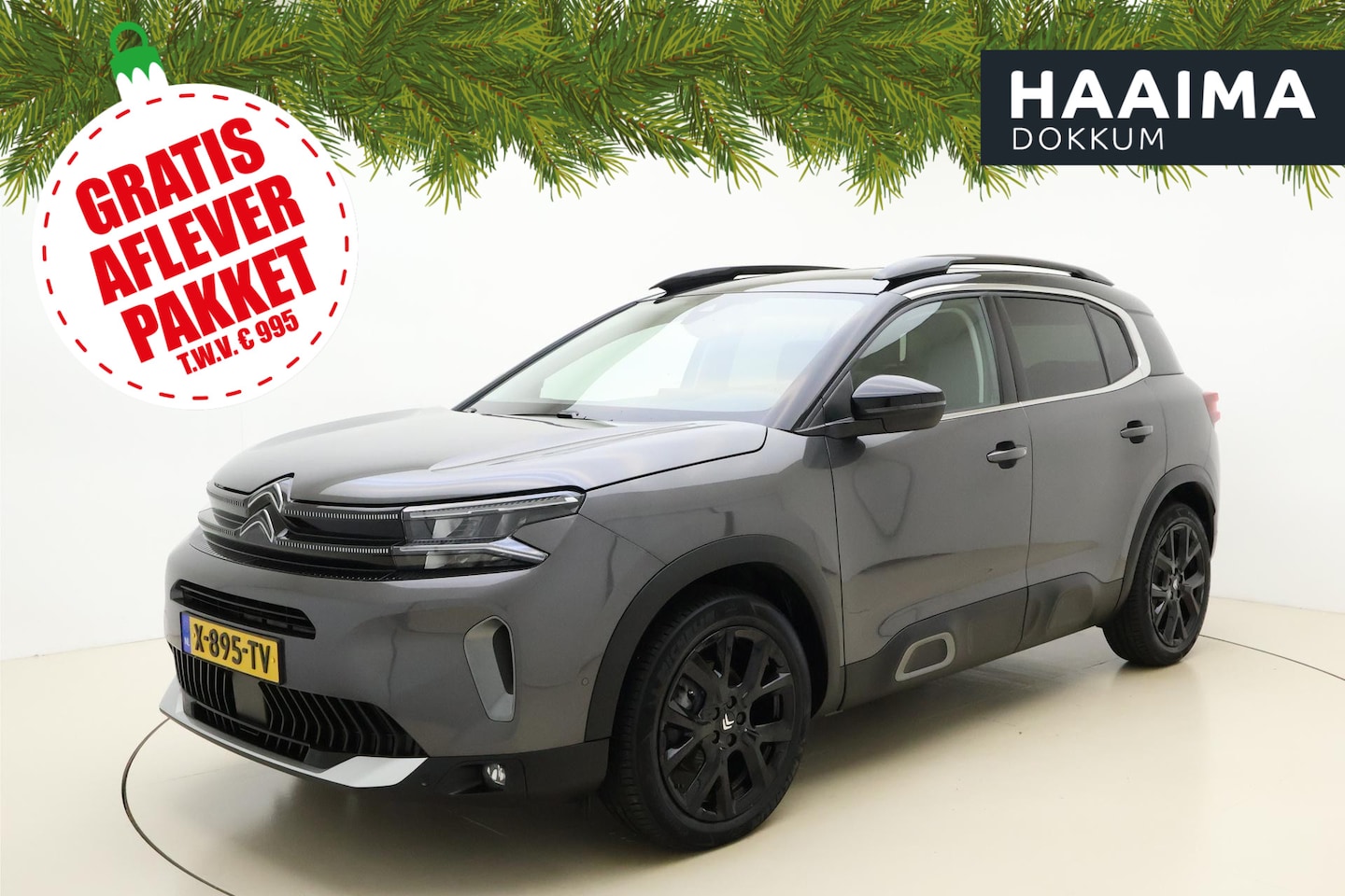 Citroën C5 Aircross - 1.2 Hybrid 136 ë-Series Automaat | Navigatie | Stoelverwarming | Climate control | Zwart d - AutoWereld.nl