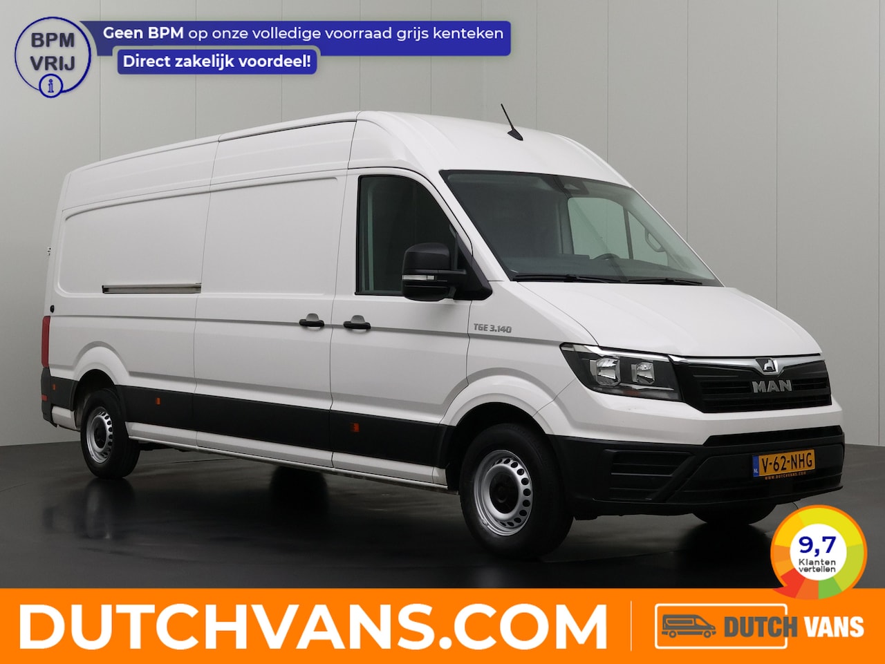 MAN TGE - 2.0TDI 140PK L4H3 Maxi | Model 2025 | Navigatie | Camera | Multimedia | Airco | Cruise | B - AutoWereld.nl