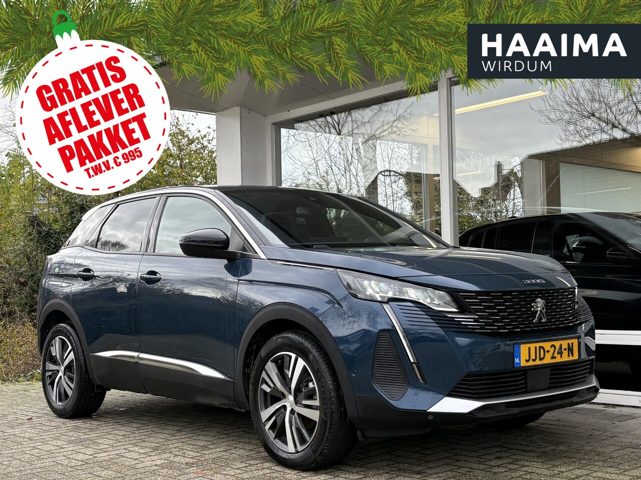 Peugeot 3008 - 1.2 Hybrid 136 Allure | Elektr. achterklep | Keyless Entry | Dodehoek detectie | Adaptieve - AutoWereld.nl