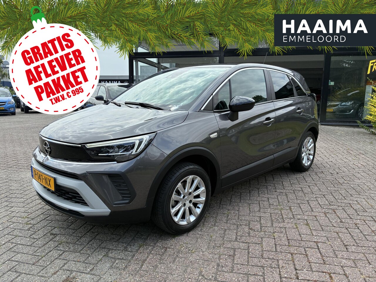 Opel Crossland - 1.2 Turbo Elegance | Climate control | Navigatie | Camera | Elektrisch Pakket | Parkpilot - AutoWereld.nl