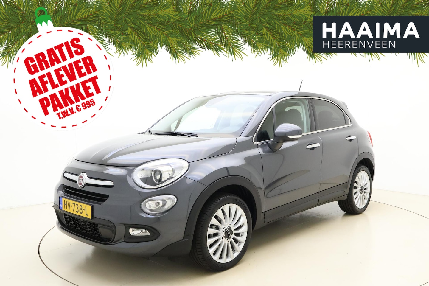 Fiat 500 X - 1.4 Turbo 140pk MultiAir Lounge | Climate Control | Camera | Navigatie | Keyless Entry + S - AutoWereld.nl