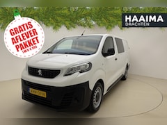 Peugeot Expert - 2.0 BlueHDI 120 Long Premium DC | 6-Zits | Trekhaak | Houten Laadvloer | Parkeer Sensoren