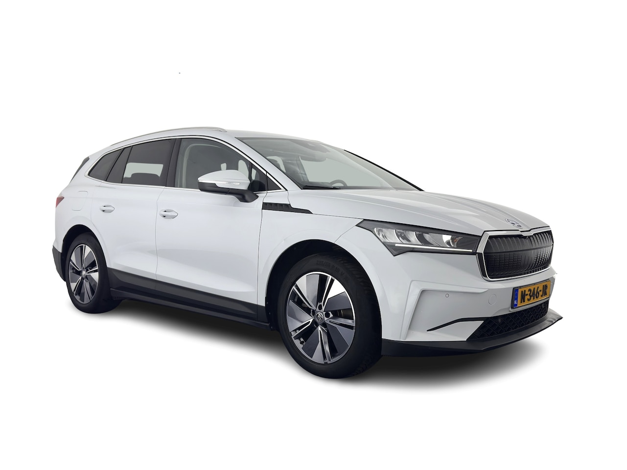 Skoda Enyaq iV - 80 {SOH-90%} [ 3-Fase ] (INCL-BTW) *LEATHER-FABRIC | FULL-LED | DIGI-COCKPIT | CAMERA | KE - AutoWereld.nl