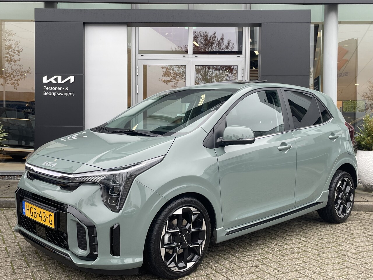 Kia Picanto - 1.0 DPI GT-Line // SchuifDak // Leder // 16inch // 1e eigenaar // NieuwStaat !!! info : Ro - AutoWereld.nl