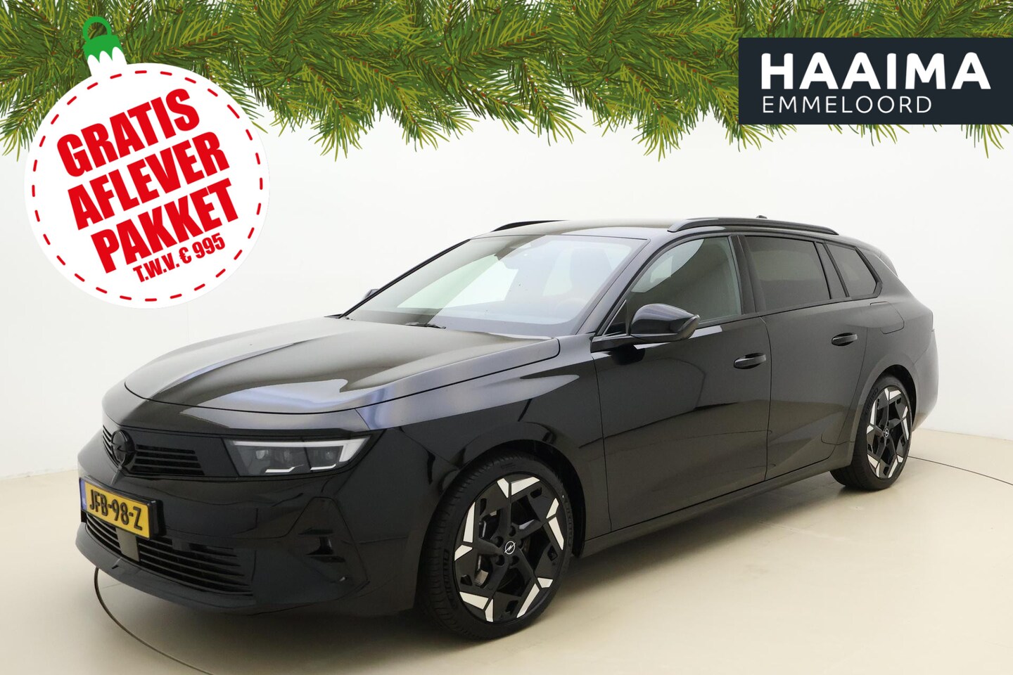 Opel Astra Sports Tourer - 1.6 Turbo Plug In Hybrid 225 pk GSE | Alcantara bekleding | HUD | 18" LMV | Black pakket | - AutoWereld.nl