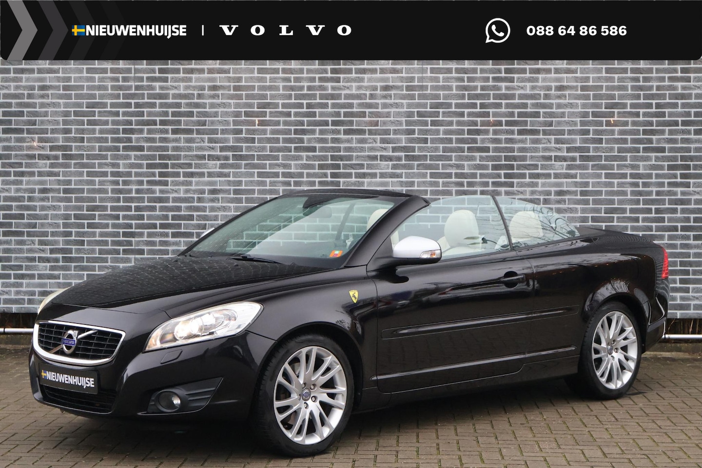 Volvo C70 Convertible - 2.5 T5 Tourer | Trekhaak | Navigatie | 18" velgen | Lederen bekleding | Elektrische stoelv - AutoWereld.nl