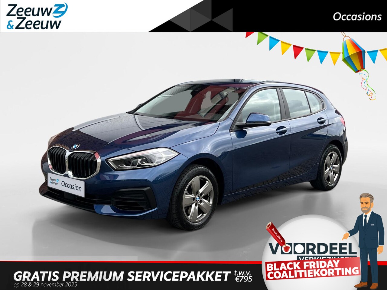 BMW 1-serie - Introductie Editie | Apple Carplay | Navi | Parkeersensoren achter | Climate | Virtual Coc - AutoWereld.nl