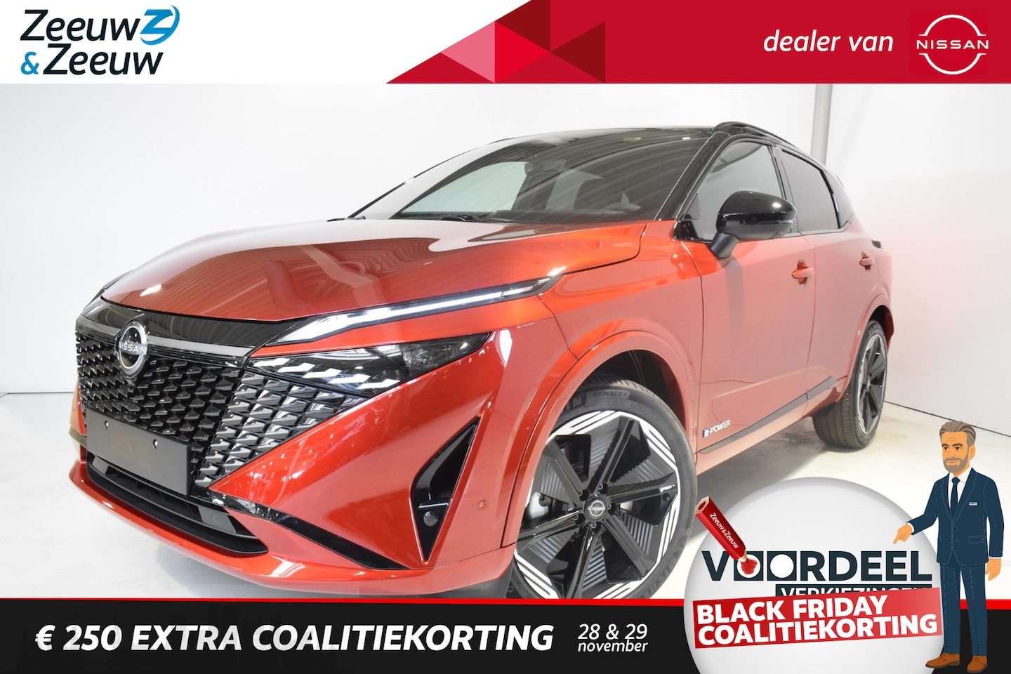 Nissan Qashqai - 1.5 e-Power N-Design | Vernieuwde motor met €1500,- korting | in diverse kleuren leverbaar - AutoWereld.nl