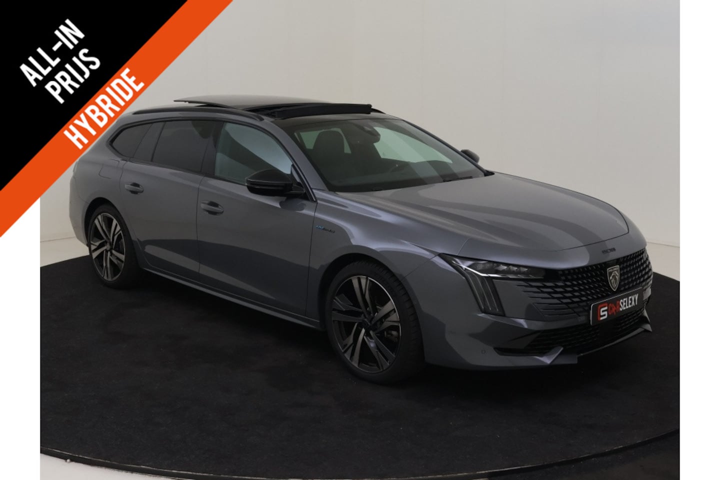 Peugeot 508 SW - 1.6 HYbrid 225PK GT SOH 100%! Luxe Leder Stoelmassage Panorama S - AutoWereld.nl