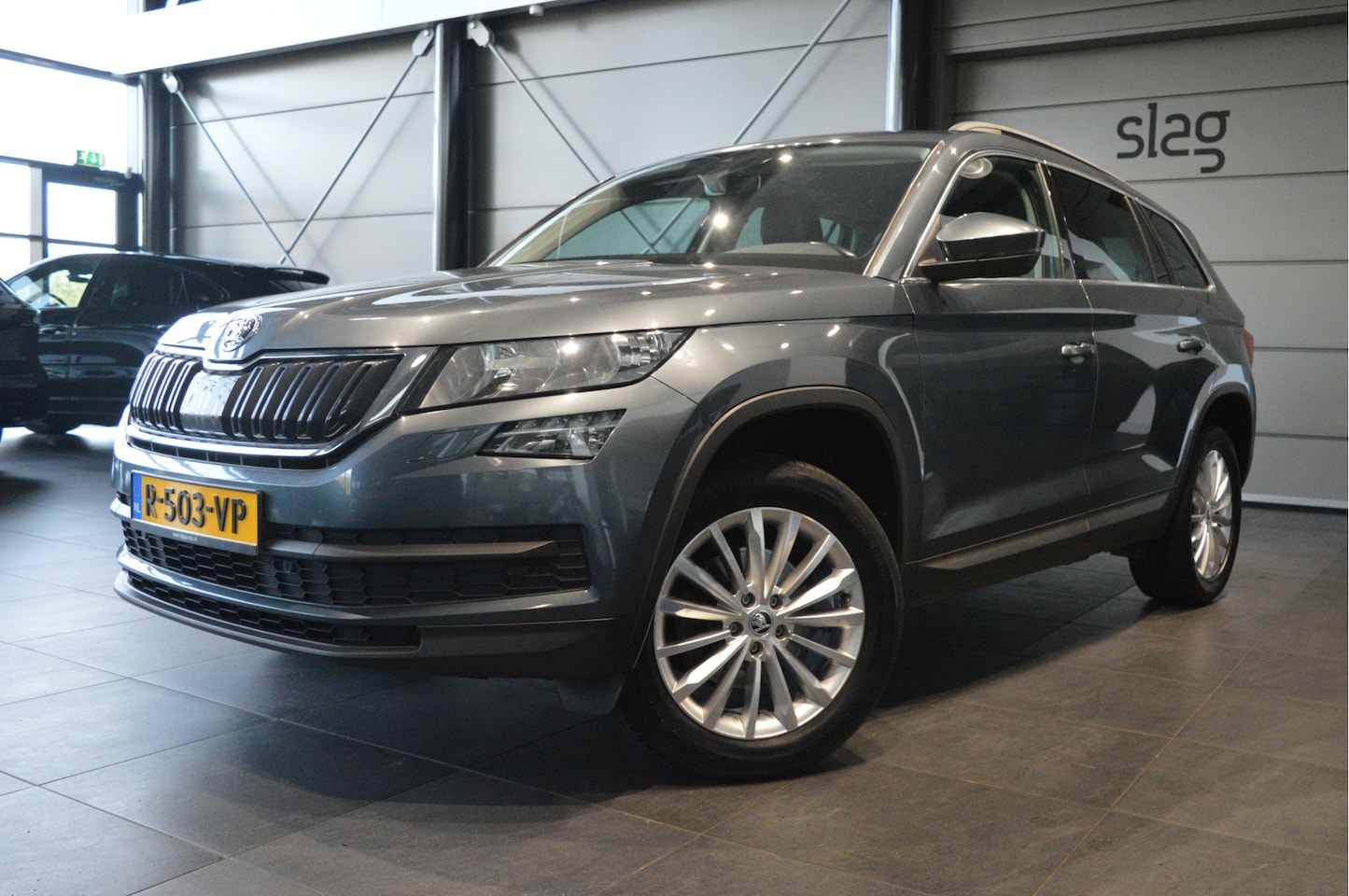 Skoda Kodiaq - 1.4 TSI 4x4 Style navi clima cruise trekhaak pdc 18 inch !! - AutoWereld.nl