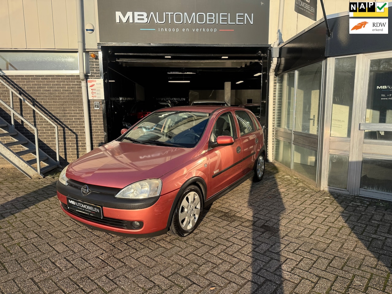 Opel Corsa - 1.2-16V Elegance/ 5 DRS/Airco/Nap/ ! JAAR APK/100DKM!!! - AutoWereld.nl