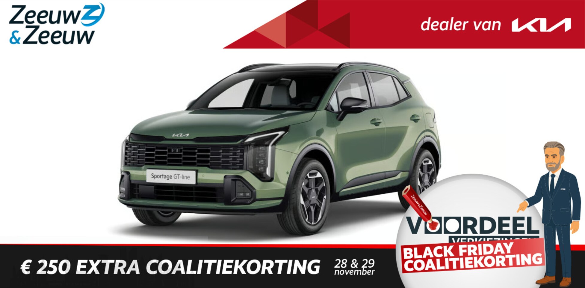 Kia Sportage - 1.6 T-GDi Hybrid GT-PlusLine FACELIFT NU TE BESTELLEN | 1510KG TREKGEWICHT | Two-tone GT-P - AutoWereld.nl