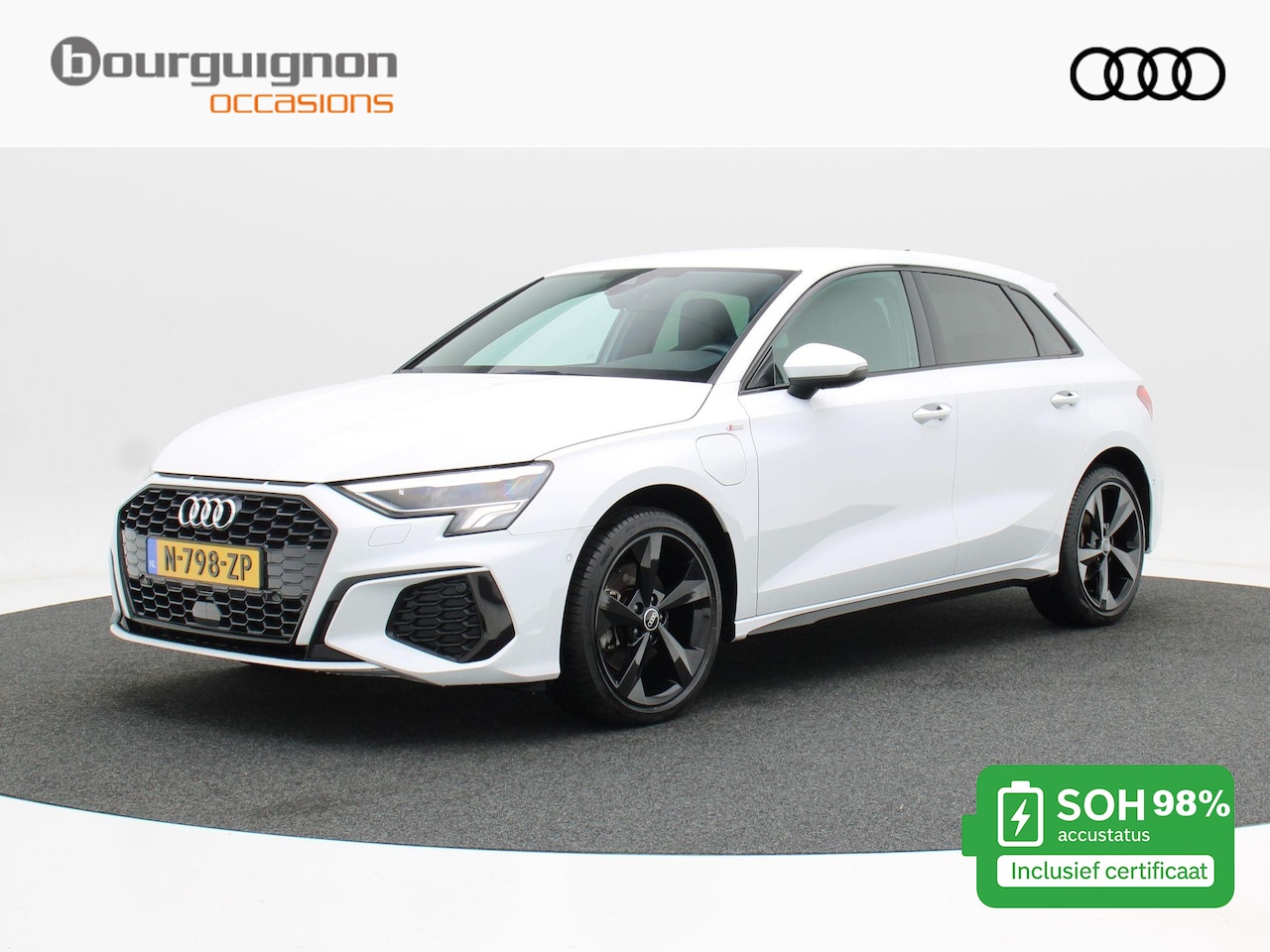 Audi A3 Sportback - 40 TFSi e 204 Pk Automaat S-Line | Full LED | 18 Inch | Zwart Optiek | Adaptive Cruise | A - AutoWereld.nl