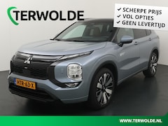 Mitsubishi Outlander - 2.4 PHEV Instyle+ | Elektrische kofferklep | Bruin leder interieur | Yamaha audio |