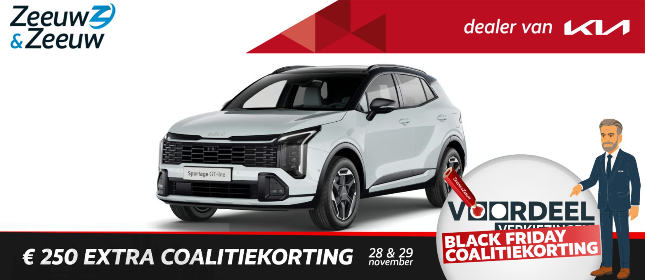 Kia Sportage - 1.6 T-GDi Hybrid GT-PlusLine FACELIFT NU TE BESTELLEN | €1.500,- Inruilvoordeel! | Private - AutoWereld.nl