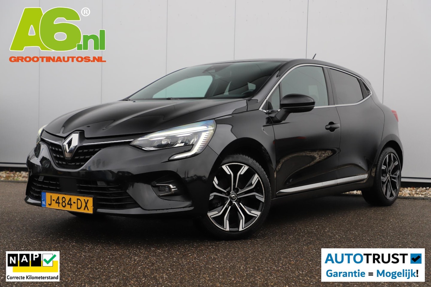 Renault Clio - 1.0 TCe Intens Half Leder Sfeerverlichting 17 inch LMV Full LED Climate Cruise Control Nav - AutoWereld.nl