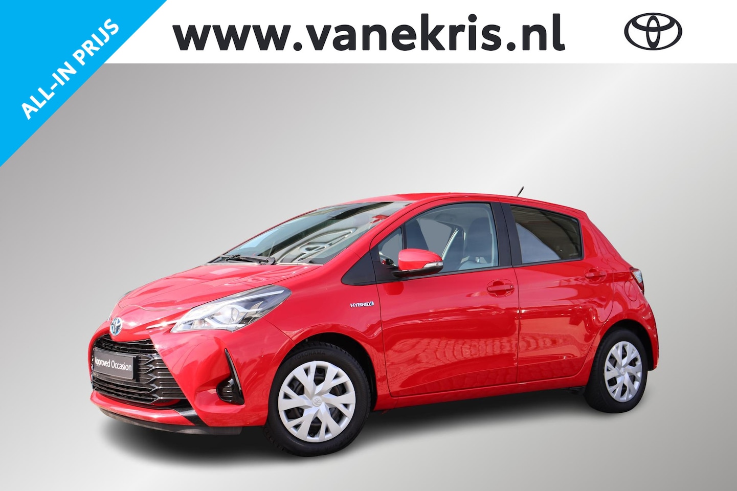 Toyota Yaris - 1.5 Hybrid Active 1.5 Hybrid Active, Trekhaak, Parkeercamera Bluetooth, Safety Sense, Dubbele Airco, Cruise - AutoWereld.nl