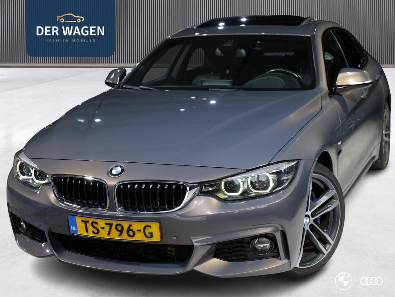 BMW 4-Serie - 420i M SPORT / PANODAK / HEADUP / HARMANKARDON / LEDER /19" - AutoWereld.nl