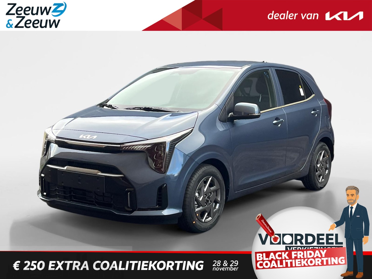Kia Picanto - 1.0 DPI DynamicPlusLine | Enkele kleuren op voorraad bel voor info | € 1.250,- Inruilpremi - AutoWereld.nl