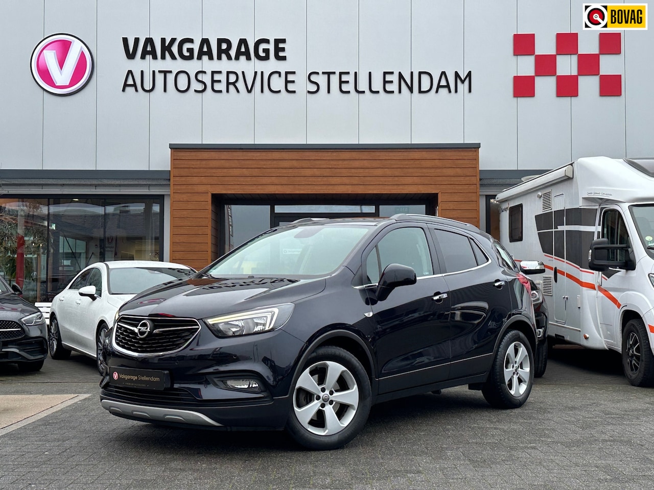 Opel Mokka X - 1.4 Turbo Innovation|Autom|Afn Trekhaak|Stoel/Stuur Verw|Pano|Leder|Camera|Navigatie - AutoWereld.nl