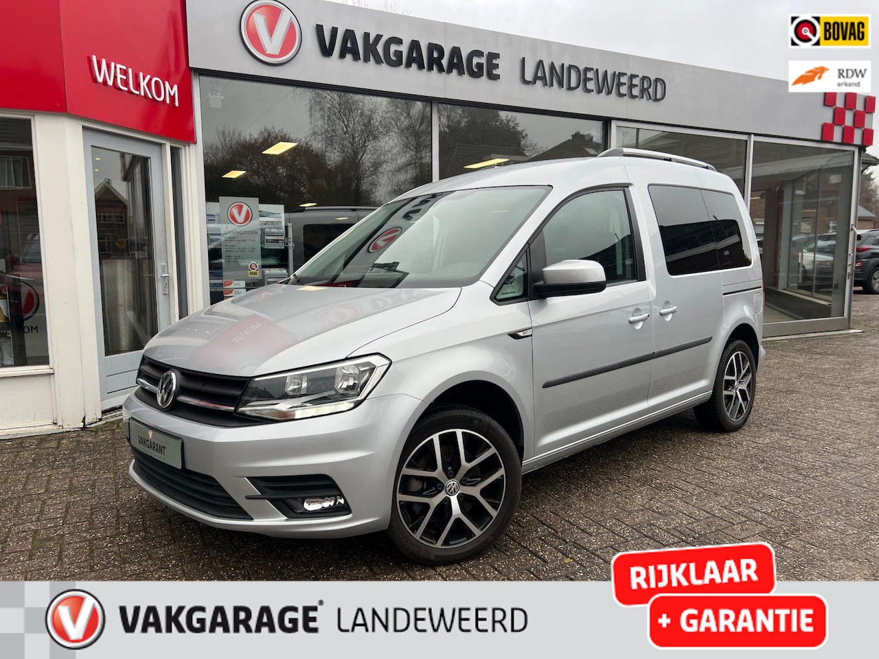 Volkswagen Caddy - 1.4TSI, automaat, Navi, PDC, Cruise, 1e Eigenaar - AutoWereld.nl