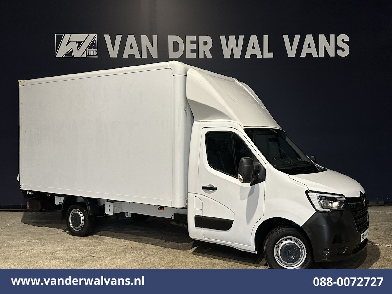 Renault Master - 2.3 dCi 146pk Bakwagen 225cm Hoog Laadklep Euro6 Airco | Camera | LED | Bijrijdersbank - AutoWereld.nl
