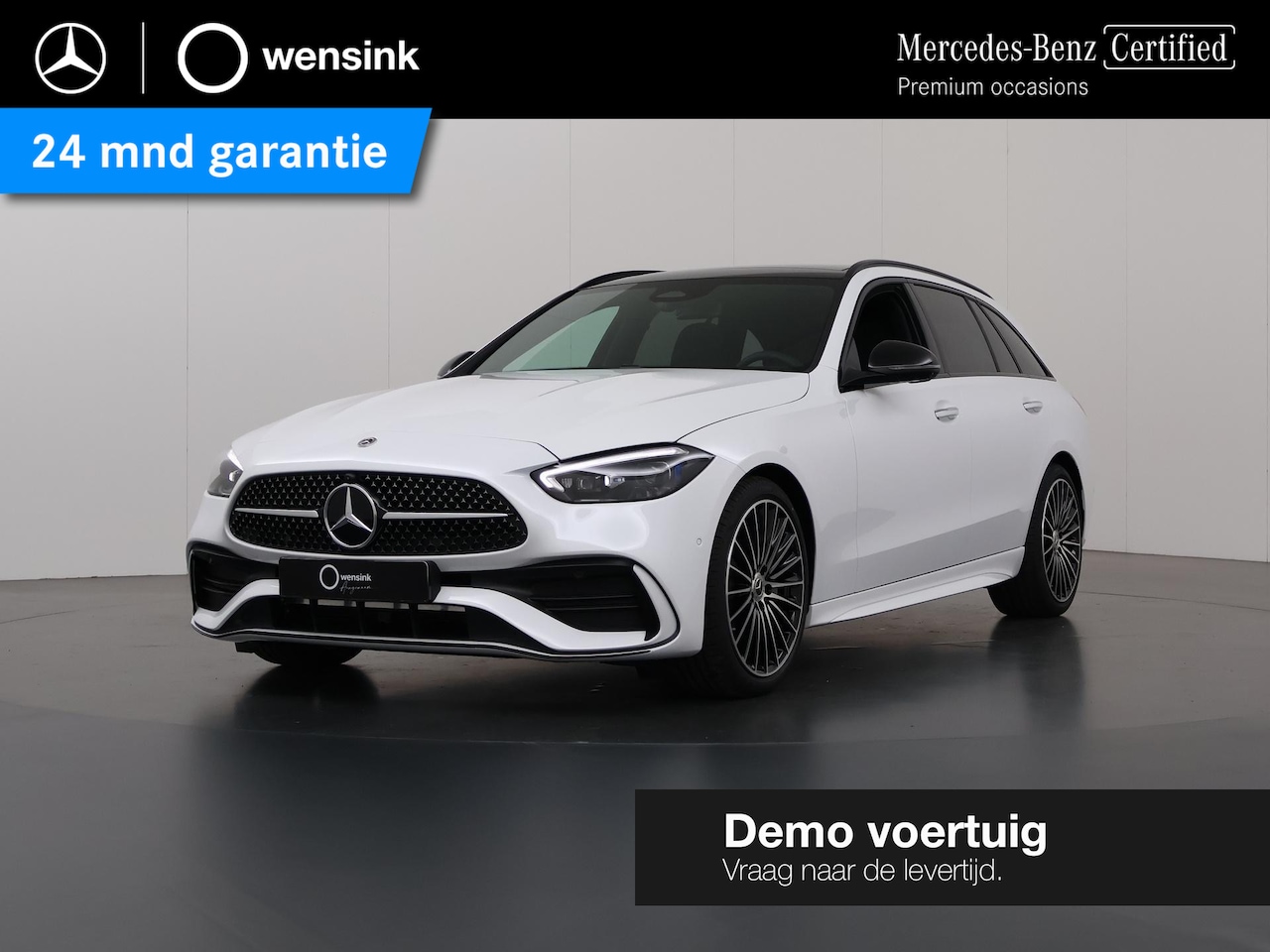Mercedes-Benz C-klasse - 180 Star Edition AMG Line | Panoramadak | Digital Light | Keyless Entry | Night - AutoWereld.nl