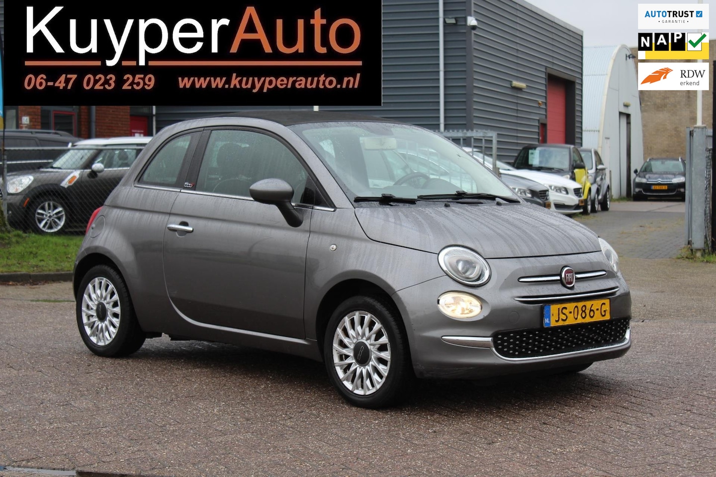 Fiat 500 C - 0.9 TwinAir Turbo Lounge cabrio multimedia - AutoWereld.nl