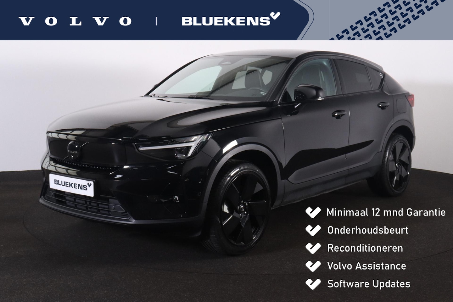 Volvo EC40 - Performance Ultra Black Edition 82 kWh - Panoramadak - IntelliSafe Assist & Surround - 360 - AutoWereld.nl
