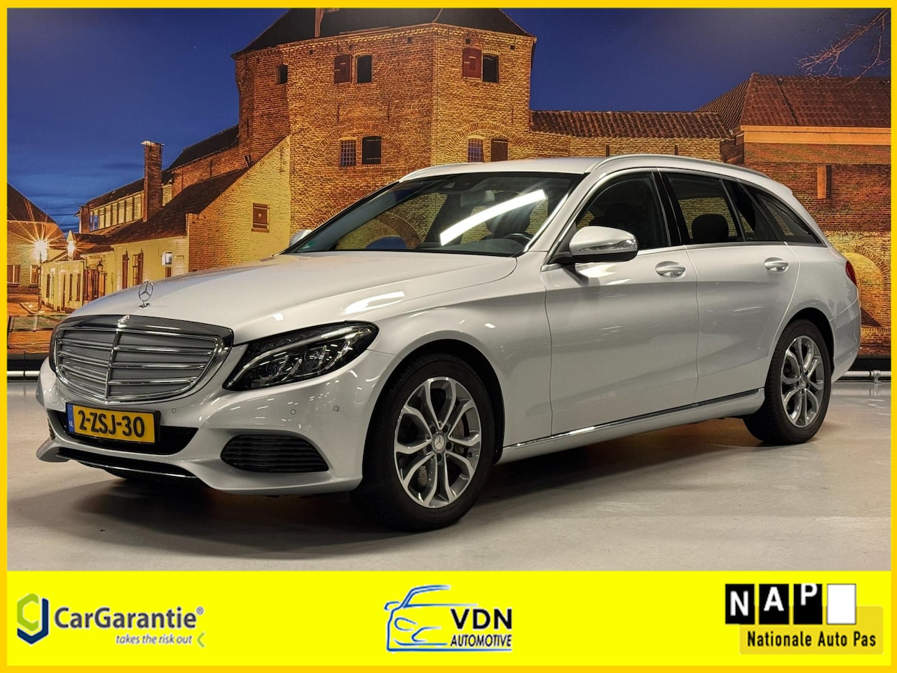 Mercedes-Benz C-klasse Estate - 400 4MATIC Aut Airmatic Camera 29DKM - AutoWereld.nl